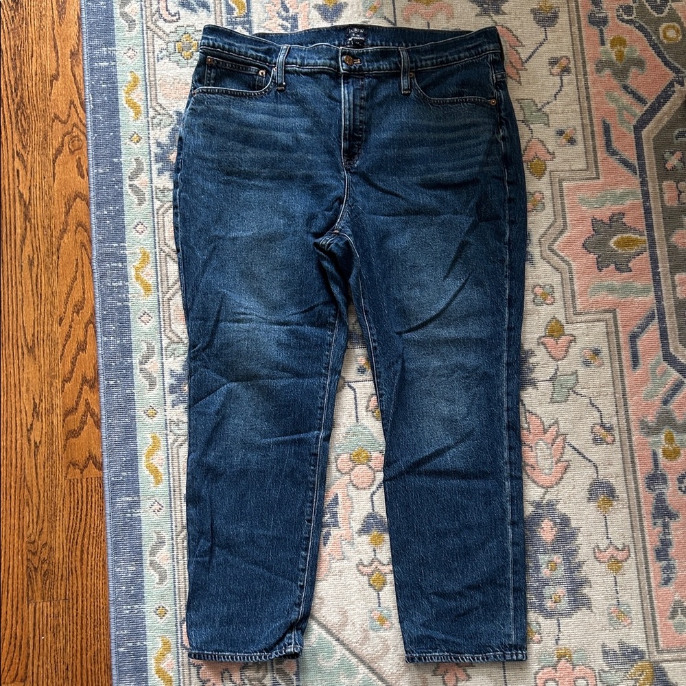 J. Crew Slim Boyfriend Blue Jeans